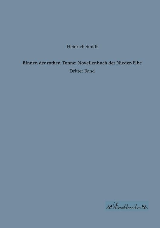 Produktbild: Binnen der rothen Tonne: Novellenbuch der Nieder-Elbe