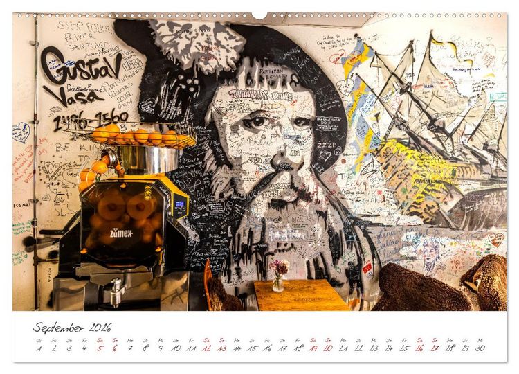 Produktbild: W&auml;nde sprechen B&auml;nde (Wandkalender 2026 DIN A2 quer), CALVENDO Monatskalender