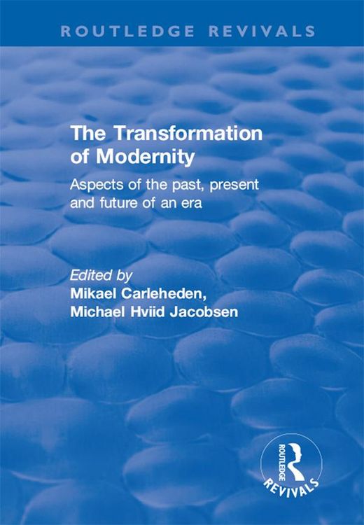 Produktbild: The Transformation of Modernity