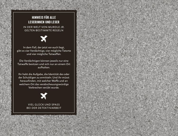 Produktbild: Murdle junior &ndash; Ein Detektivabenteuer