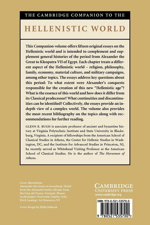"The Cambridge Companion to the Hellenistic World" auf Englisch kaufen