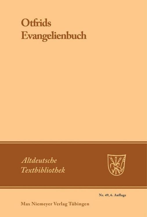 Produktbild: Otfrids Evangelienbuch