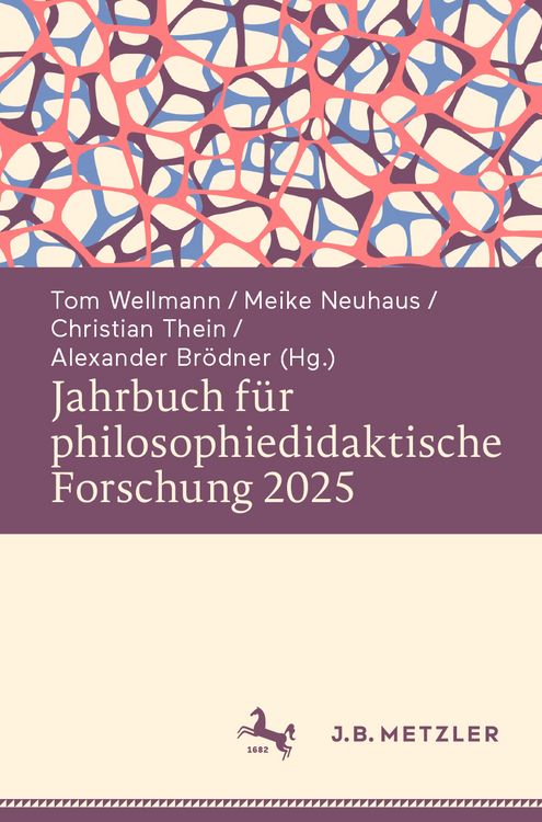 Produktbild: Jahrbuch f&uuml;r philosophiedidaktische Forschung 2025