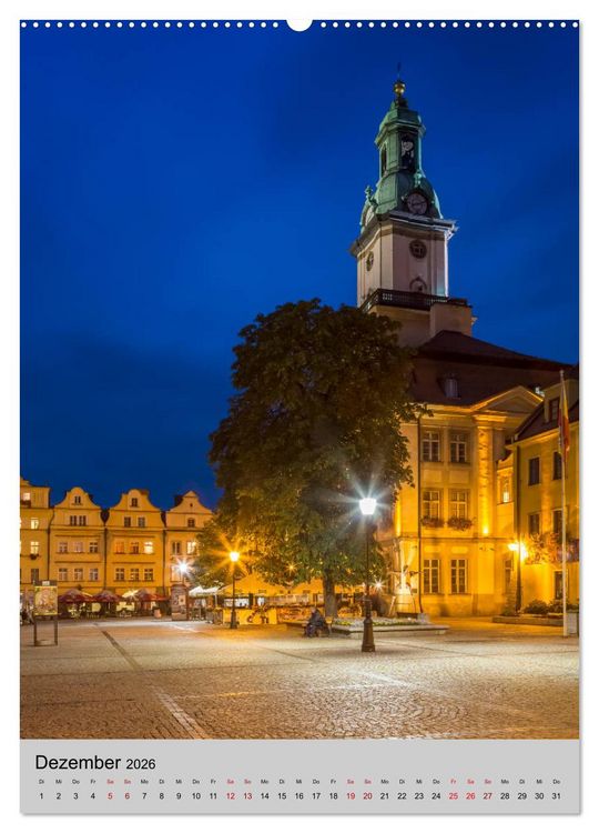 Produktbild: JELENIA G&Oacute;RA Hirschberg und idyllisches Umland (hochwertiger Premium Wandkalender 2026 DIN A2 hoch), Kunstdruck in Hochglanz