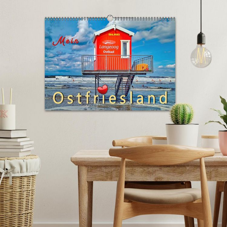 Produktbild: Mein Ostfriesland (Wandkalender 2026 DIN A3 quer), CALVENDO Monatskalender