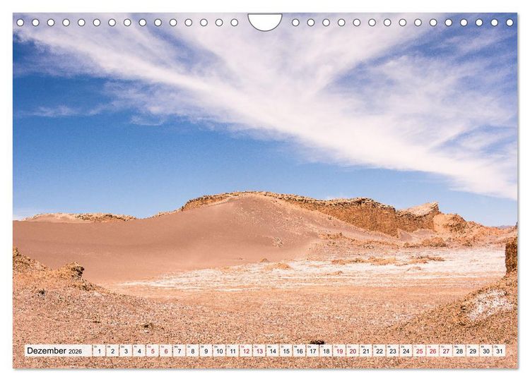 Produktbild: Chile - Facetten landschaftlicher Vielfalt (Wandkalender 2026 DIN A4 quer), CALVENDO Monatskalender