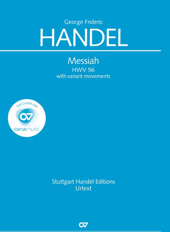 Produktbild: Messiah (Klavierauszug deutsch)