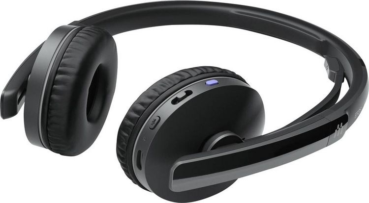 Produktbild: EPOS On Ear Headset Bluetooth&reg; Stereo Schwarz Noise Cancelling Lautst&auml;rkeregelung, Mikrofon-Stummschaltung Telefon