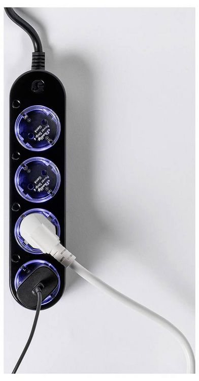 Produktbild: Shelly Power Strip 4 Gen4 Steckdose