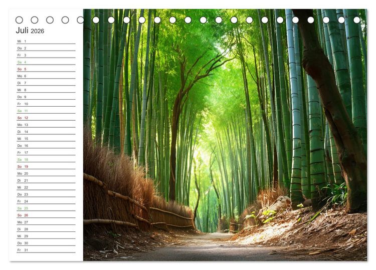 Produktbild: Gr&uuml;ne Zukunft (Tischkalender 2026 DIN A5 quer), CALVENDO Monatskalender