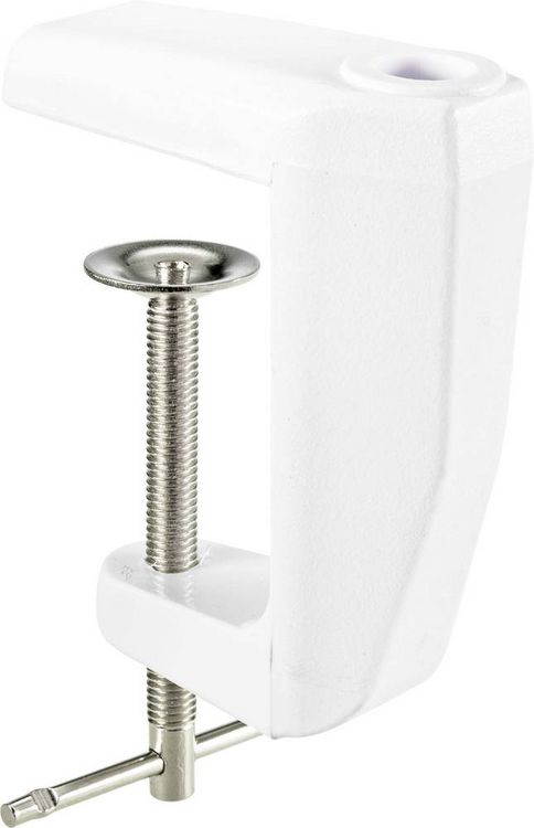 Produktbild: TOOLCRAFT TO-6839889 Tischklemme f&uuml;r Vergr&ouml;&szlig;erungsleuchte, 12,4 mm Stift 2021 Energieeffizienzklasse n.rel