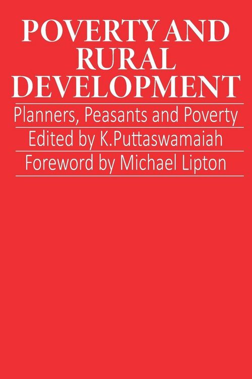 Produktbild: Poverty and Rural Development