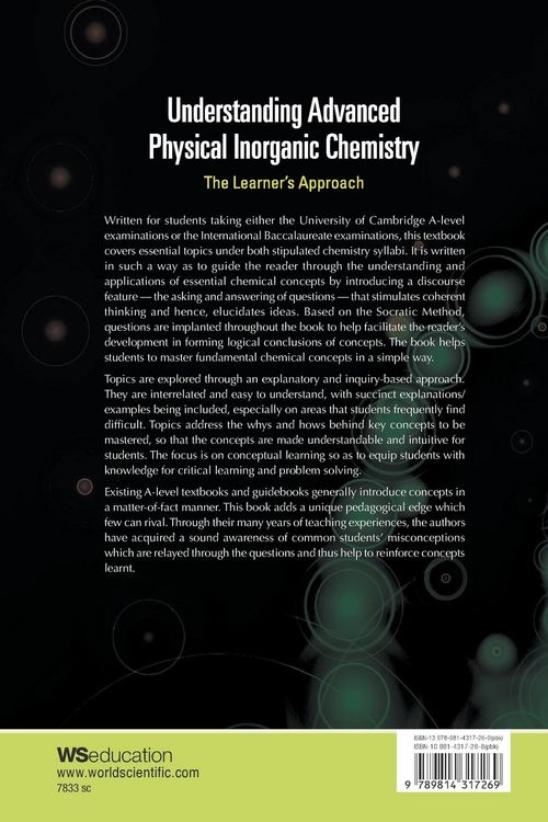 Produktbild: UNDERSTAND ADV PHY INORGANIC CHEMISTRY