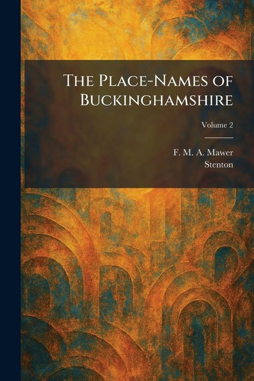 Produktbild: The Place-Names of Buckinghamshire