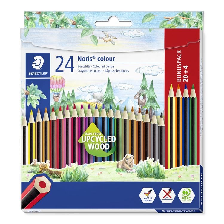 Produktbild: STAEDTLER Noris colour 185 Buntstift, 24er Set, 185 C24P