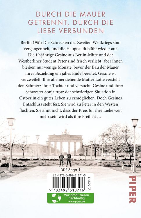 Produktbild: Geteiltes Land &ndash; Zwischen Angst und Freiheit