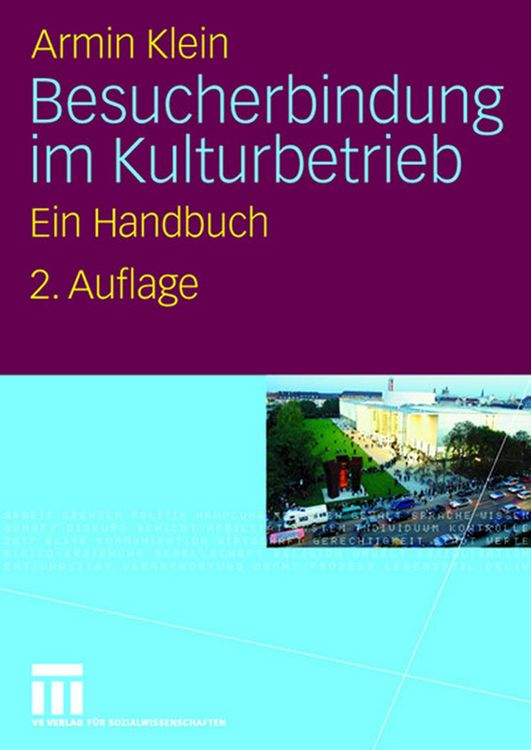 Produktbild: Besucherbindung im Kulturbetrieb
