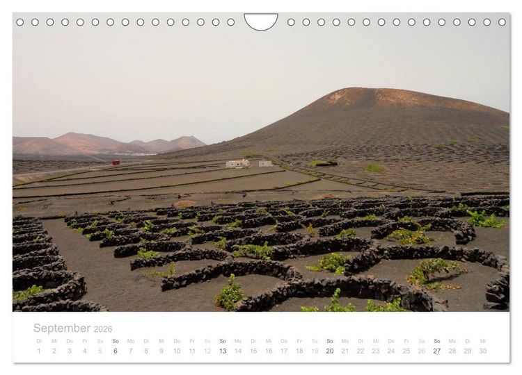 Produktbild: Die unwirkliche Welt von Lanzarote (Wandkalender 2026 DIN A4 quer), CALVENDO Monatskalender