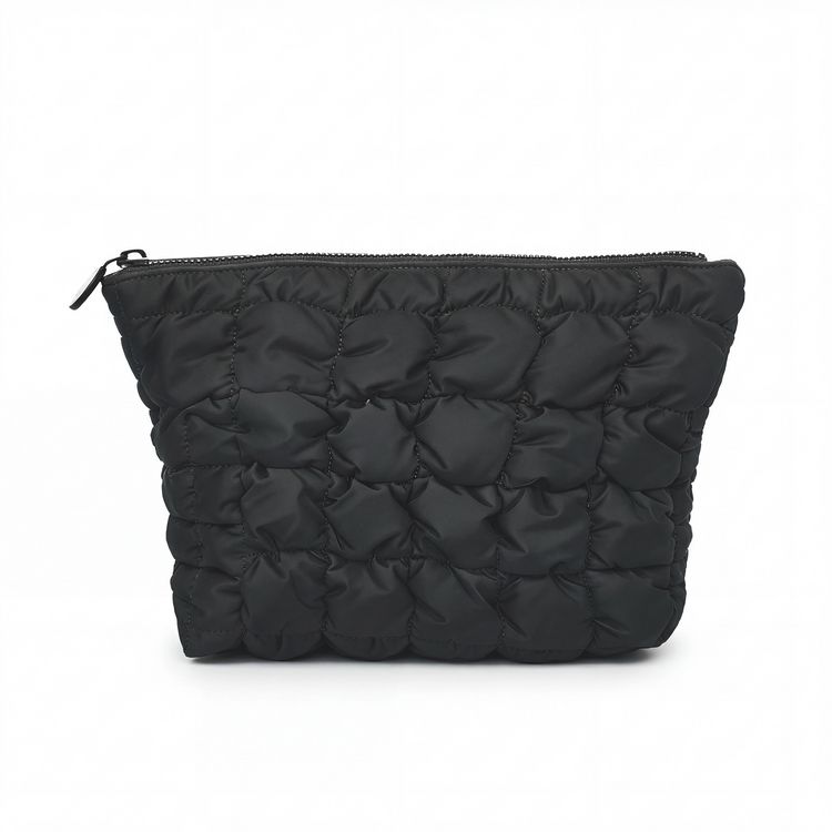 Produktbild: Kosmetiktasche mit Quilting (schwarz)
