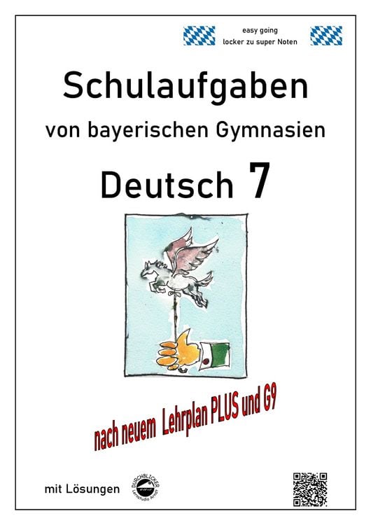 Produktbild: Deutsch 7 , Schulaufgaben von bayerischen Gymnasien (G9) mit L&ouml;sungen