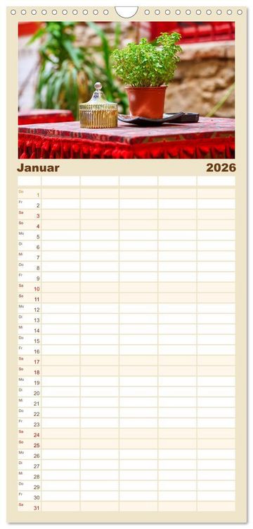 Produktbild: Familienplaner 2026 - Urlaub in Kusadasi - Sonne, Strand und Kultur in der T&uuml;rkei mit 5 Spalten (Wandkalender, 21 x 45 cm) CALVENDO