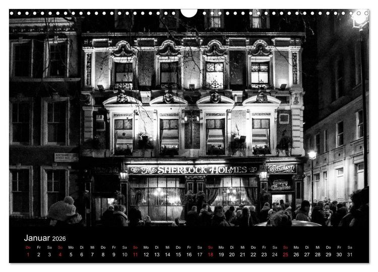 Produktbild: Unterwegs in London (Wandkalender 2026 DIN A3 quer), CALVENDO Monatskalender