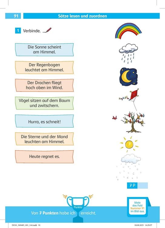 Produktbild: Deutsch-Testblock So gut bin ich! 1. Klasse