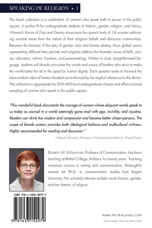 Produktbild: Women&rsquo;s Voices of Duty and Destiny
