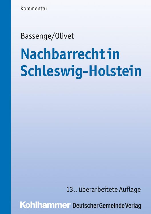 Produktbild: Nachbarrecht in Schleswig-Holstein