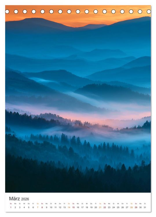 Produktbild: Magie der Natur (Tischkalender 2026 DIN A5 hoch), CALVENDO Monatskalender