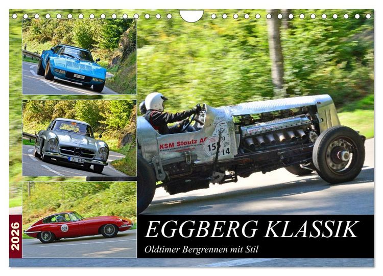 Produktbild: EGGBERG KLASSIK (Wandkalender 2026 DIN A4 quer), CALVENDO Monatskalender