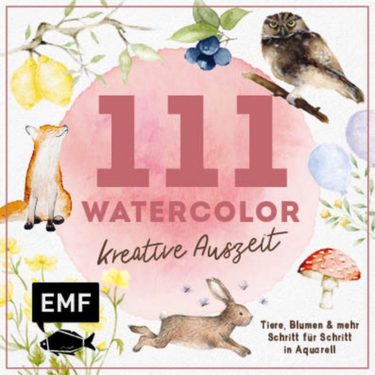 Produktbild: 111 Watercolor - Kreative Auszeit