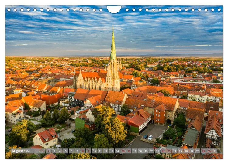 Produktbild: Ein Blick auf M&uuml;hlhausen in Th&uuml;ringen (Wandkalender 2026 DIN A4 quer), CALVENDO Monatskalender