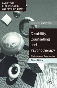 Produktbild: Disability, Counselling and Psychotherapy
