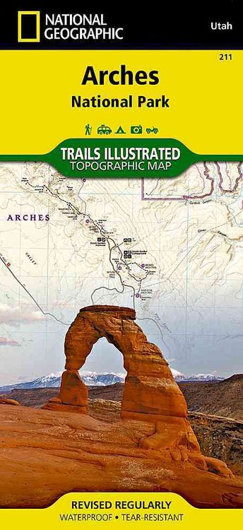 Produktbild: Arches National Park Map