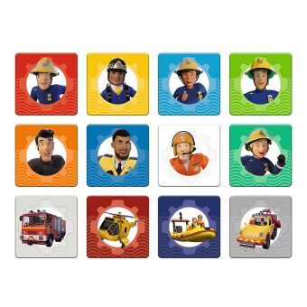 Produktbild: 2 in 1 Puzzles + Memos Feuerwehrmann Sam