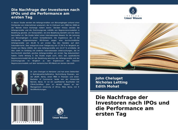 Produktbild: Die Nachfrage der Investoren nach IPOs und die Performance am ersten Tag