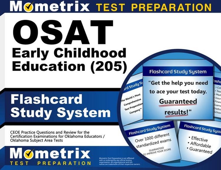 Produktbild: OSAT Early Childhood Education (205) Flashcard Study System