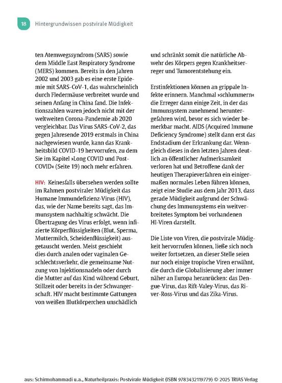 Produktbild: Naturheilpraxis: Postvirale M&uuml;digkeit