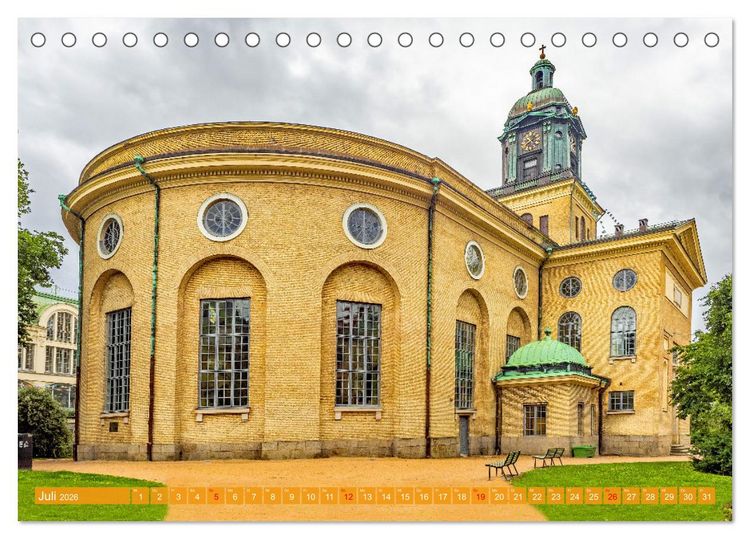 Produktbild: Schwedens sch&ouml;ne Westk&uuml;ste (Tischkalender 2026 DIN A5 quer), CALVENDO Monatskalender