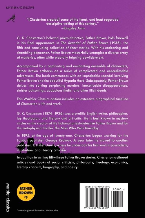 Produktbild: The Scandal of Father Brown (Warbler Classics Annotated Edition)
