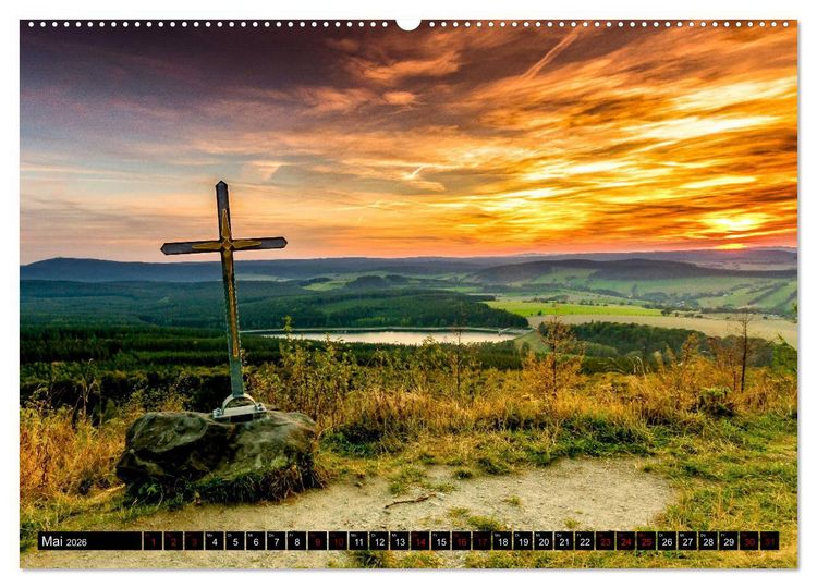 Produktbild: Unser Erzgebirge (Wandkalender 2026 DIN A2 quer), CALVENDO Monatskalender