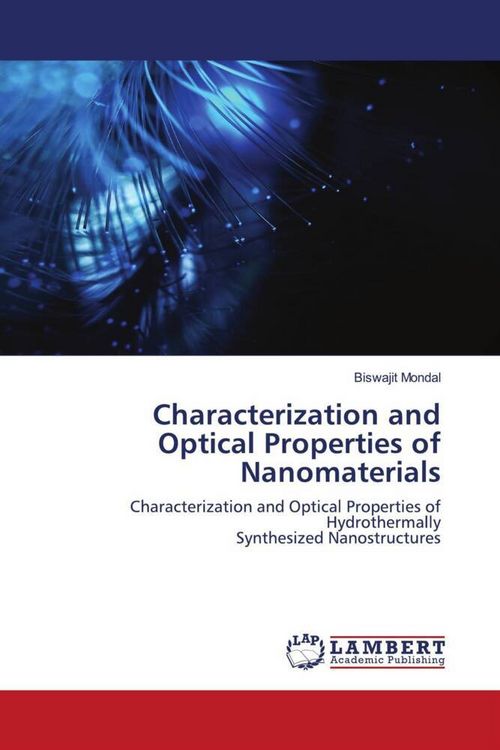 Produktbild: Characterization and Optical Properties of Nanomaterials