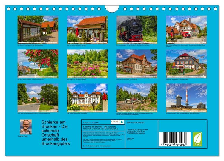 Produktbild: Schierke am Brocken - Die sch&ouml;nste Ortschaft unterhalb des Brockengipfels (Wandkalender 2026 DIN A4 quer), CALVENDO Monatskalender
