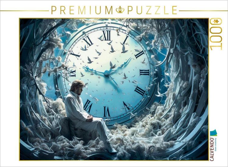 Produktbild: CALVENDO Puzzle Die Zeit | 1000 Teile Lege-Gr&ouml;&szlig;e 64x48cm Foto-Puzzle f&uuml;r gl&uuml;ckliche Stunden