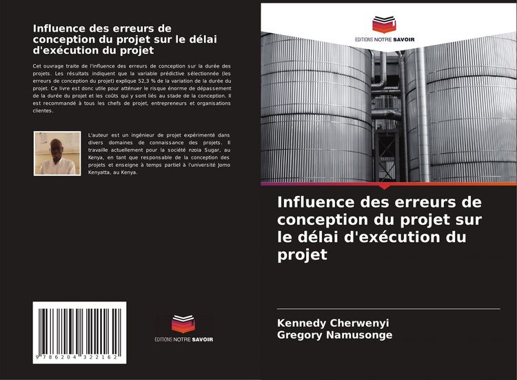 Produktbild: Influence des erreurs de conception du projet sur le d&eacute;lai d'ex&eacute;cution du projet
