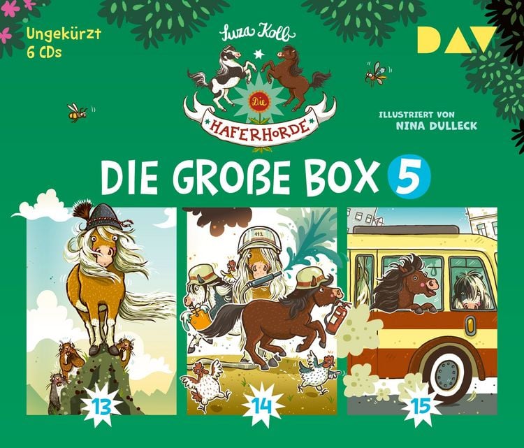 Produktbild: Die Haferhorde &ndash; Die gro&szlig;e Box 5 (Teil 13-15)