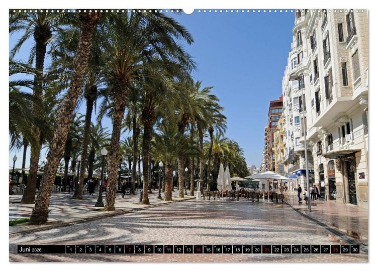 Produktbild: Costa Blanca - Spaniens wei&szlig;e K&uuml;ste (hochwertiger Premium Wandkalender 2026 DIN A2 quer), Kunstdruck in Hochglanz
