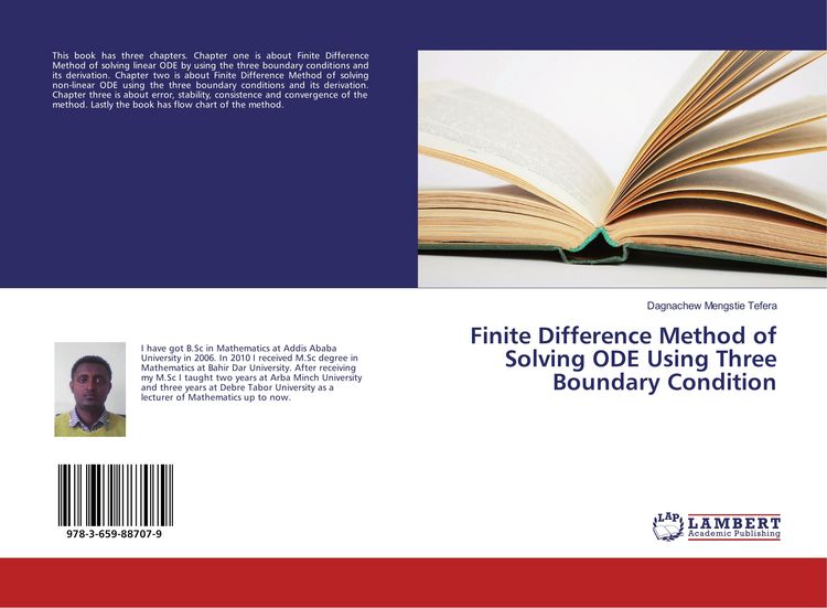 Produktbild: Finite Difference Method of Solving ODE Using Three Boundary Condition
