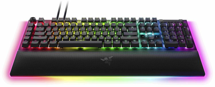 Produktbild: Razer BlackWidow V4 Pro - (Green Switch) [Swiss Layout]